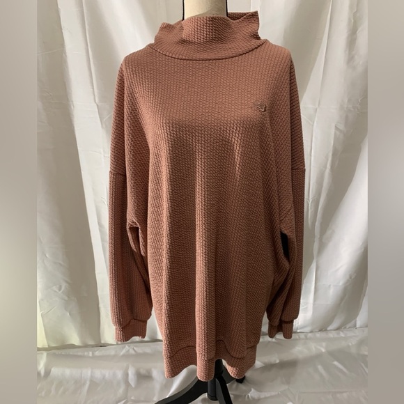 New balance dusty rose heatloft waffle tunic top size XL - Picture 3 of 9